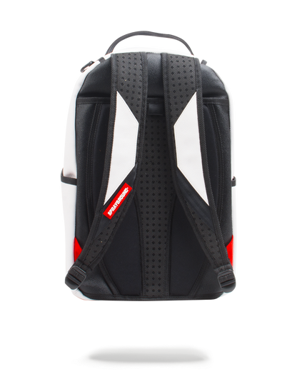 THE SPRAYGROUND DIY WHITE BACKPACK (VEGAN LEATHER & INNER MONEY LINING) & MARKERS INCLUDED