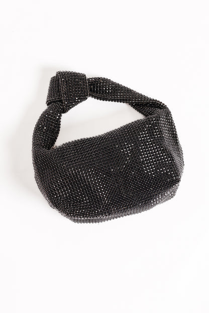 Winona Embellished Bag - Black