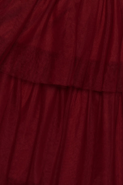 Frances Halterneck Maxi Dress - Wine