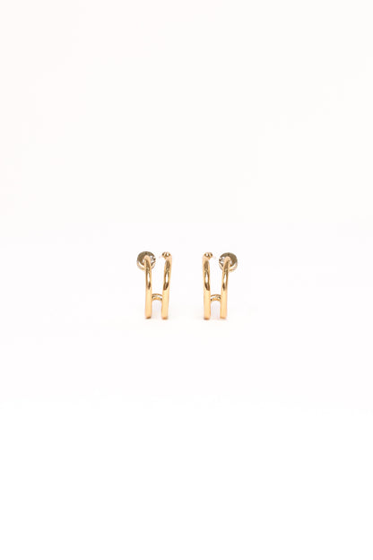 Megan Earrings - Gold