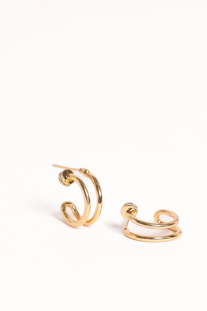 Megan Earrings - Gold