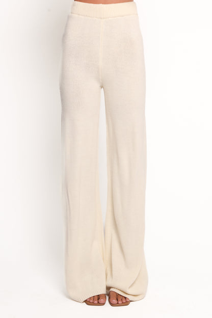 Remii Knit Pant Set - Ivory