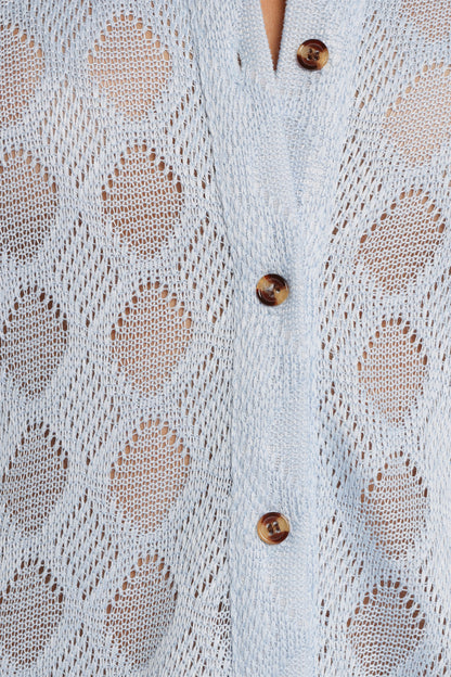 Cora Knit Shirt - Blue