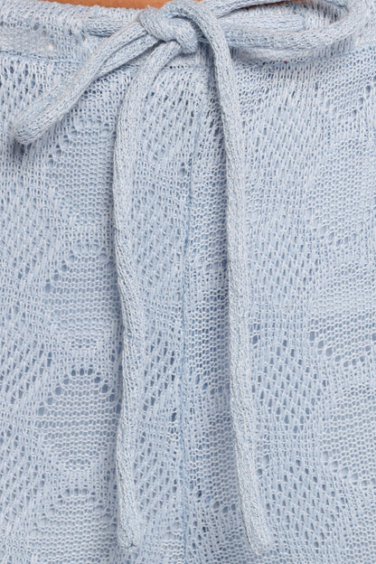 Cora Knit Pant - Blue
