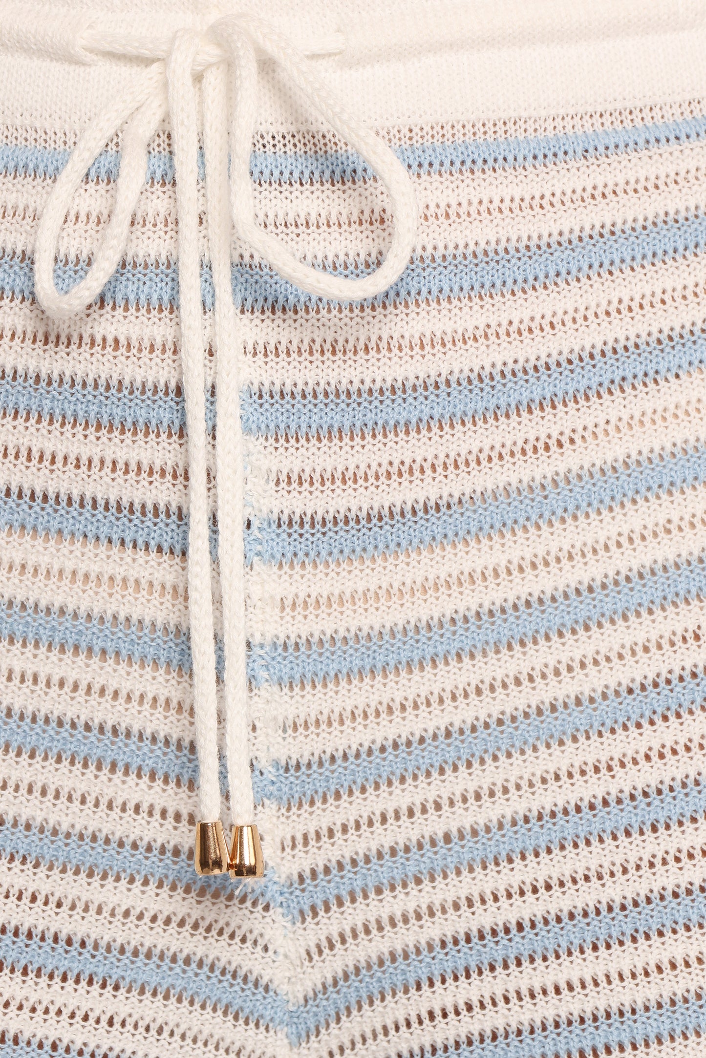 Cherie Knit Short - Cream Sky Blue