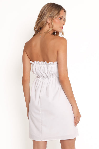Stratton Mini Dress - White