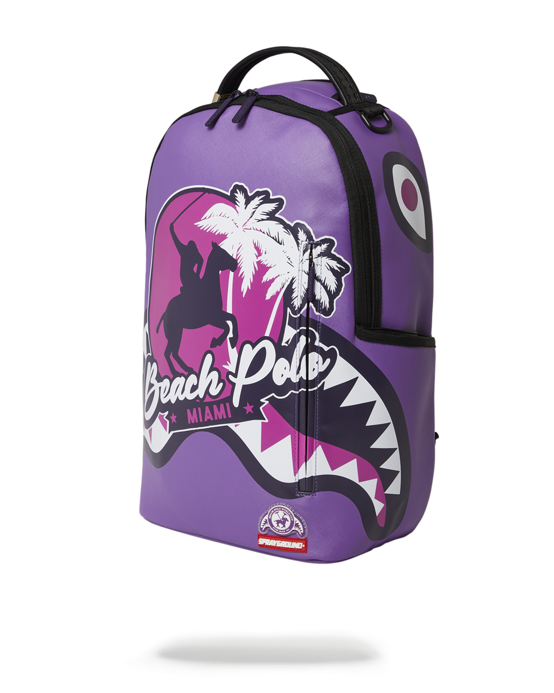 MIAMI BEACH POLO COLLAB BACKPACK (DLXV-PURPLE)