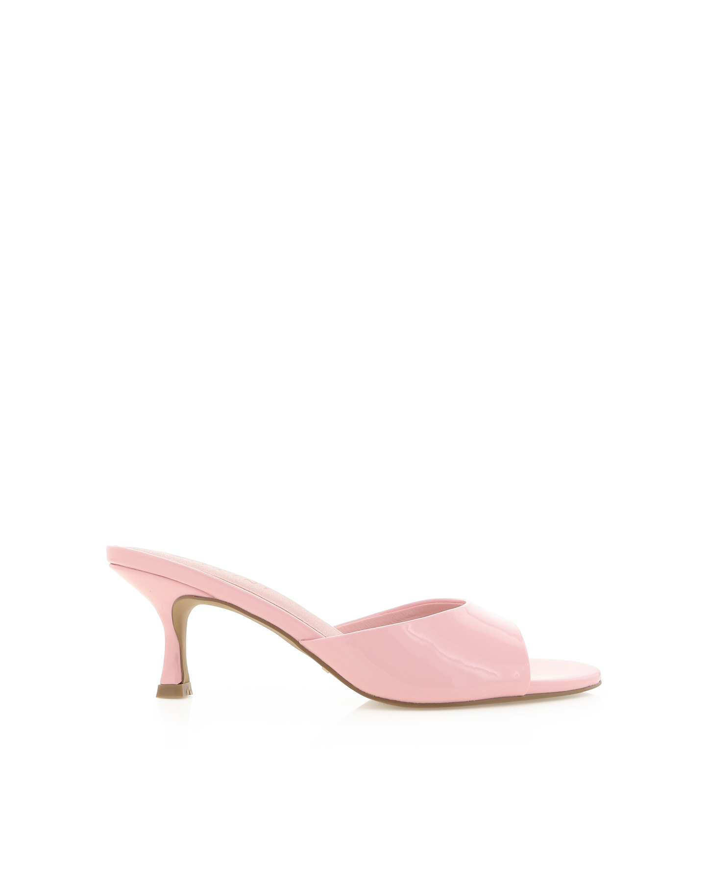 Addy Heels - Ice Pink Patent