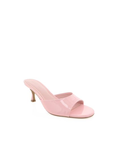 Addy Heels - Ice Pink Patent