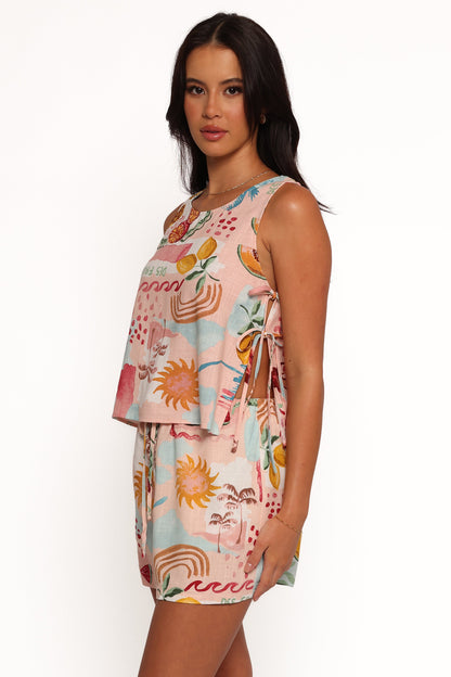 Abella Mini Skirt - Summer Haze