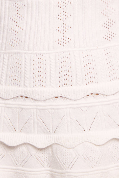 Acacia Mini Dress - Off White