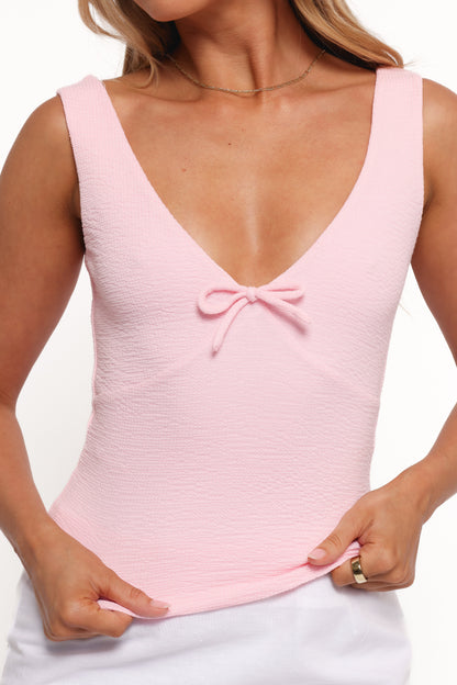 Adina Knit Top - Pink