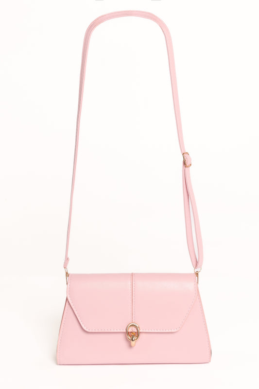 Alba Handbag - Pale Pink