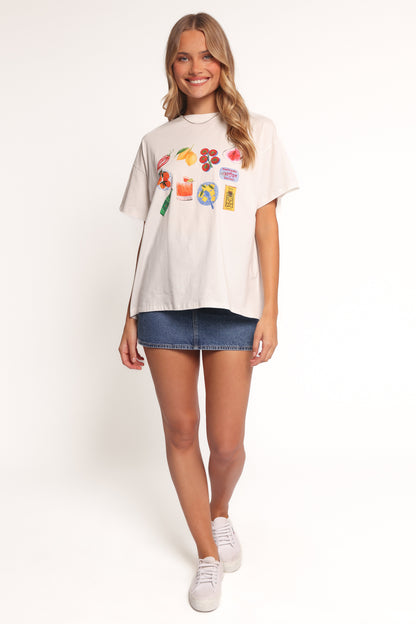 Alda Tee - White
