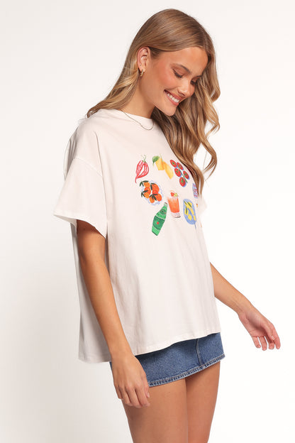 Alda Tee - White