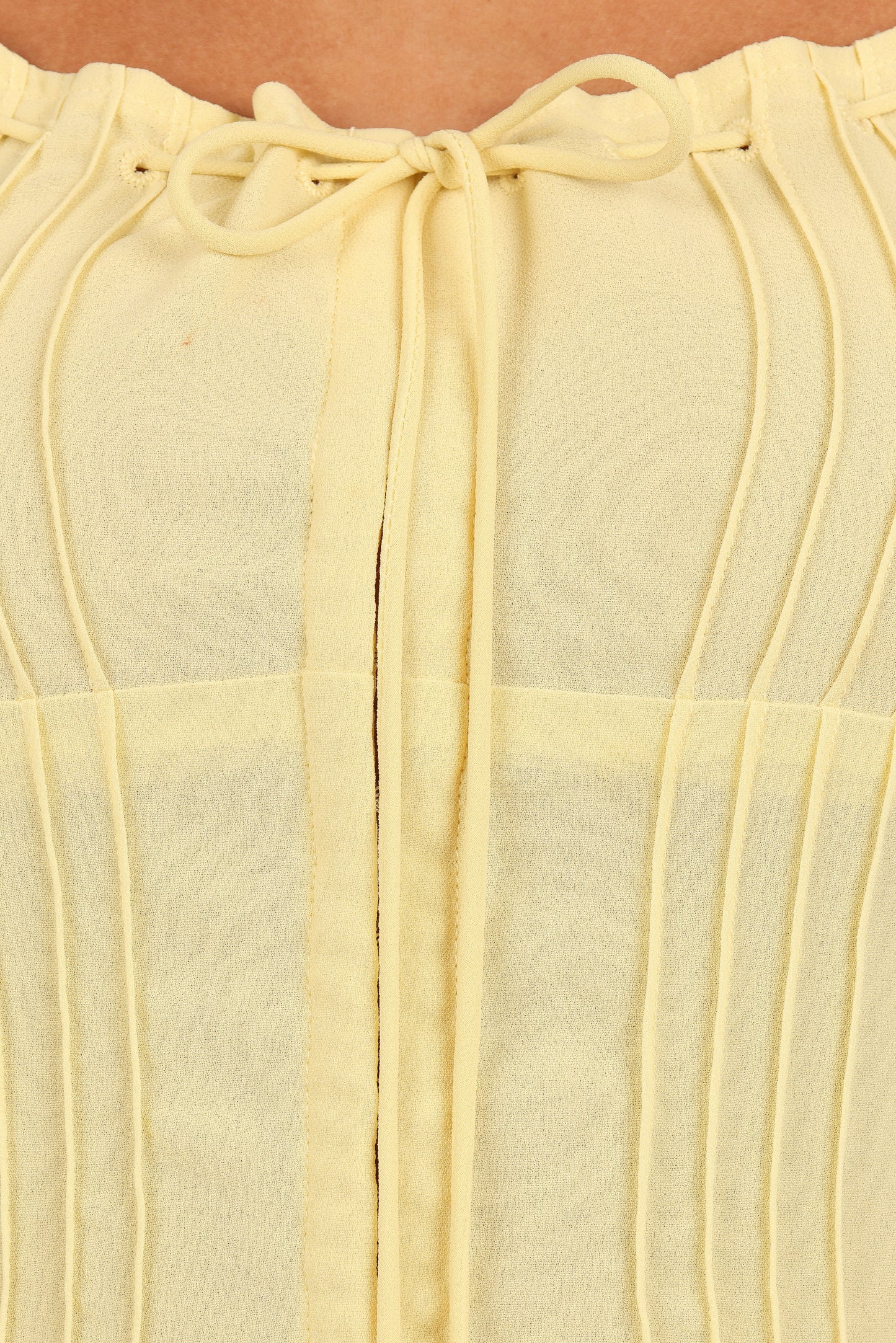 Alice Corset Top - Honeysuckle Yellow