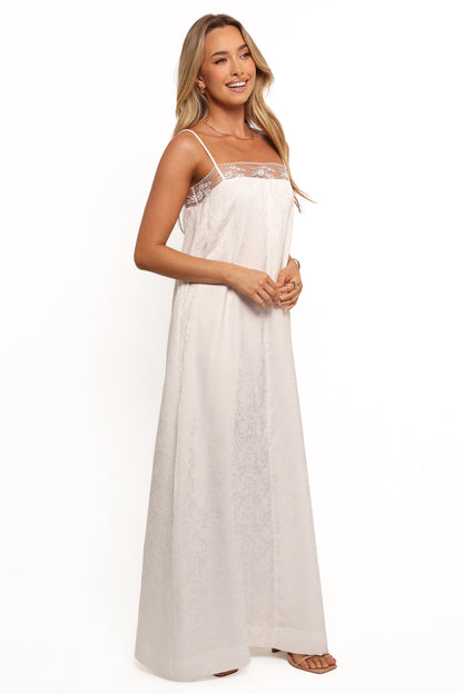 Alisha Maxi Dress - White