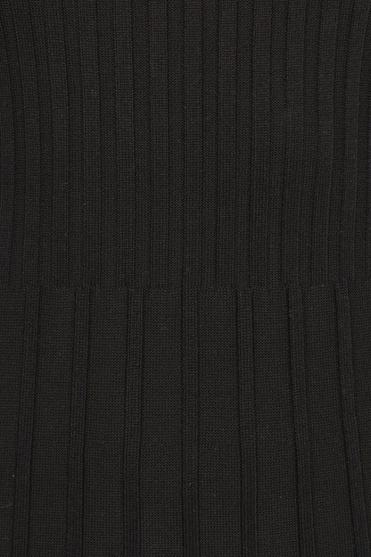 Alison Long Sleeve Maxi Dress - Black