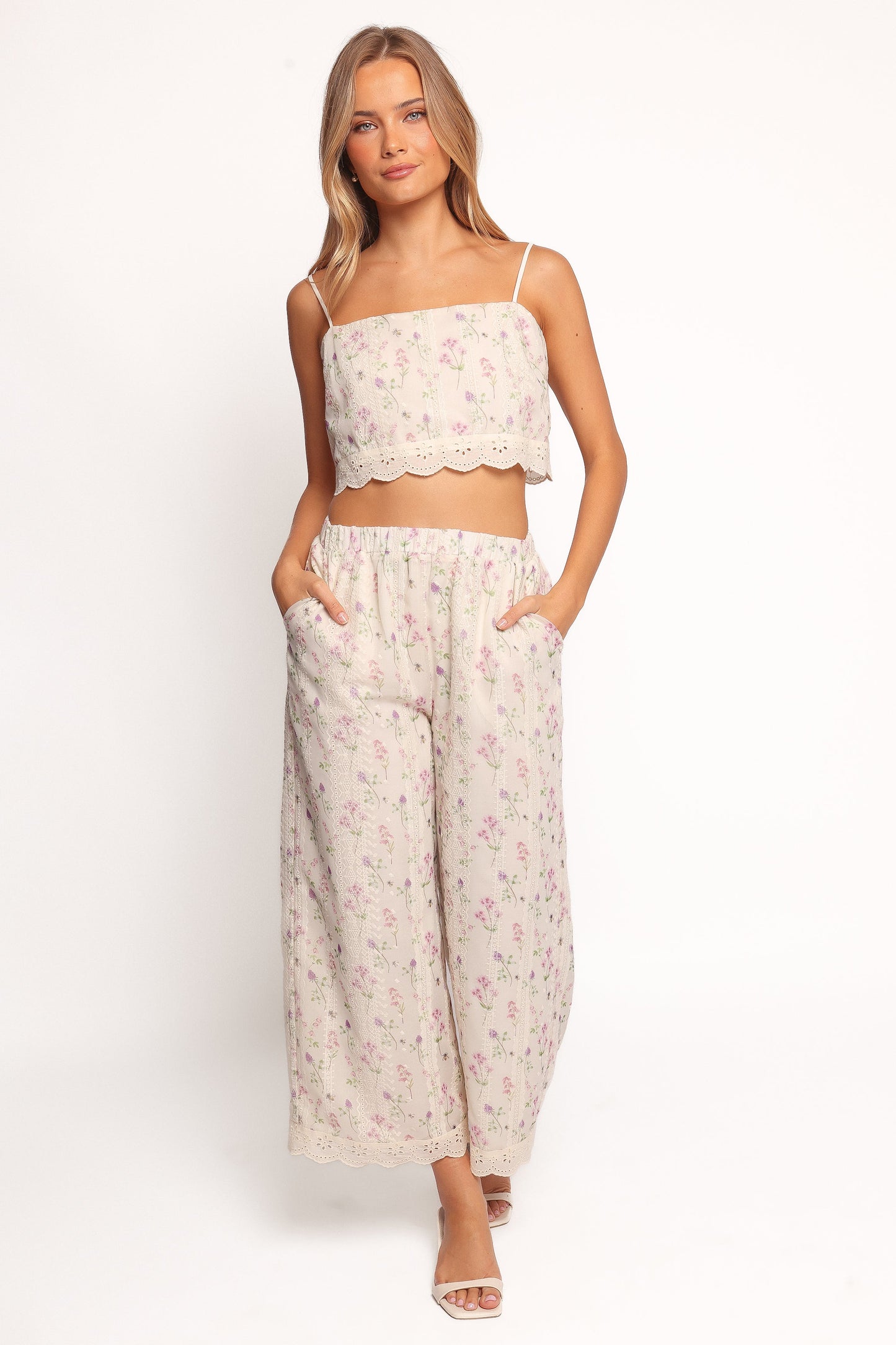 Alison Two Piece Set - Pink Floral