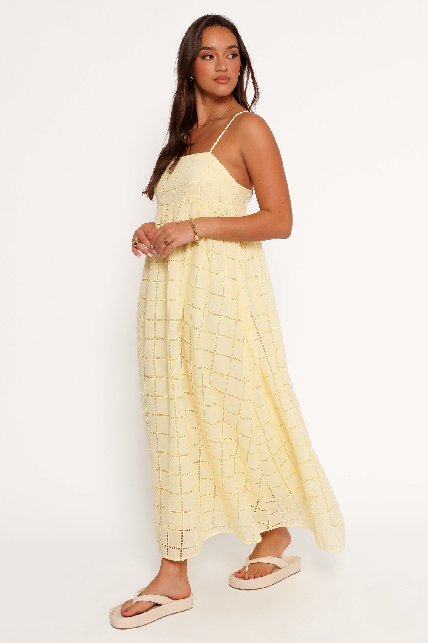 Alyah Maxi Dress - Butter Yellow