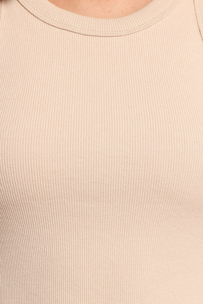 Amira Midi Dress - Taupe