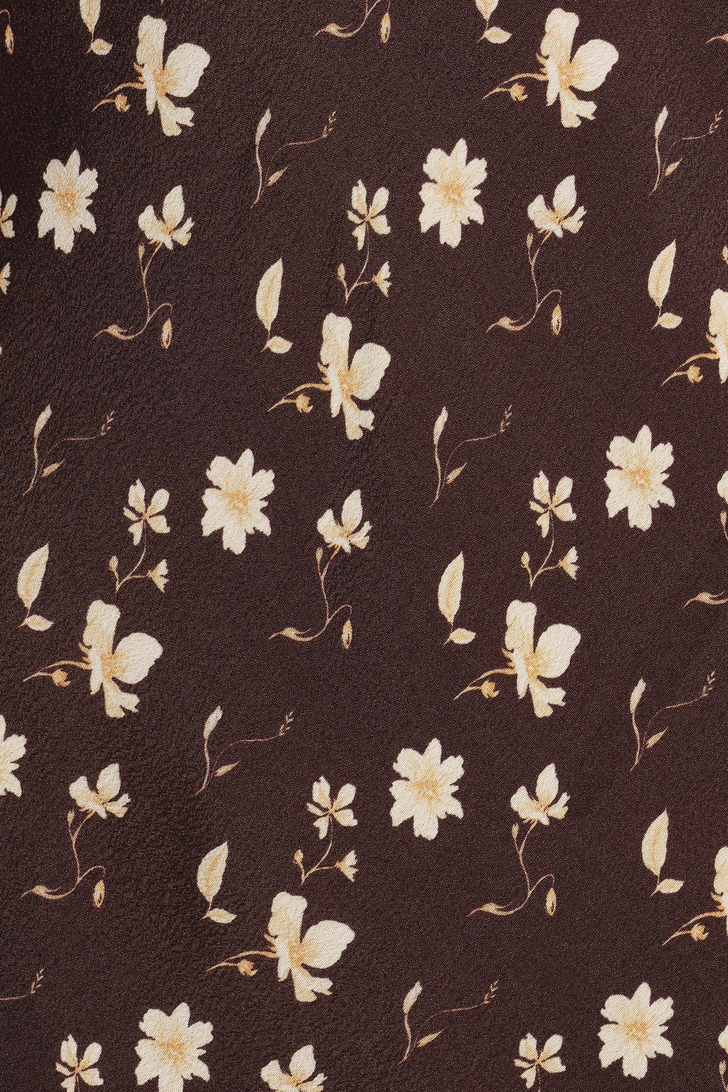 Amity Mini Dress - Brown Floral