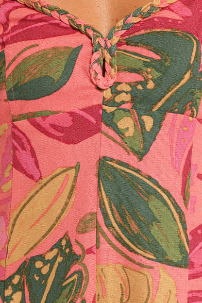 Analu Romper - Pink Rio