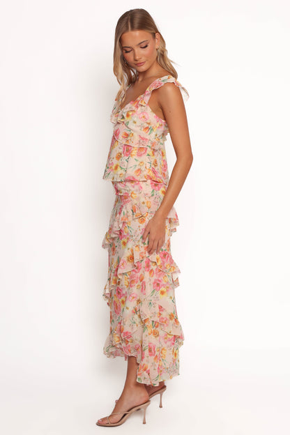 Andie Skirt Set - Peony