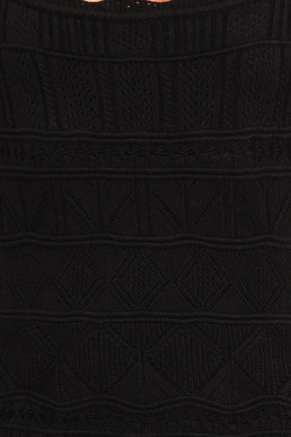 Anicia Midi Dress - Black