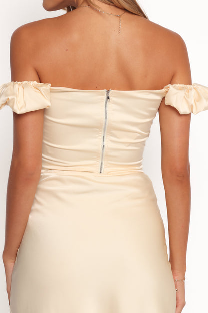 Arabella Two Piece Set - Butter Yellow