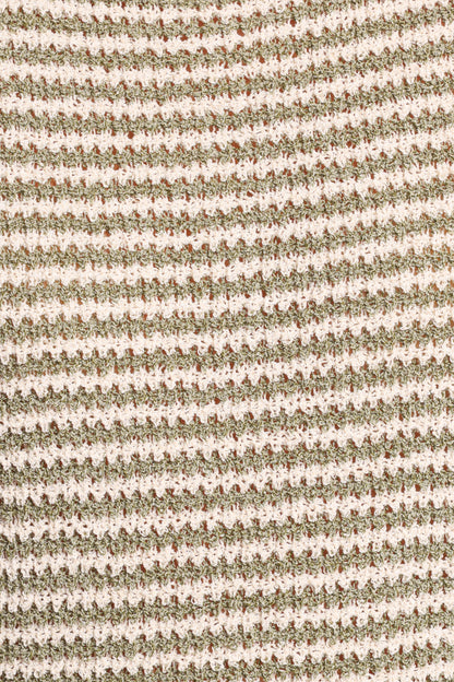 Arella Knit Top - Sage/Cream