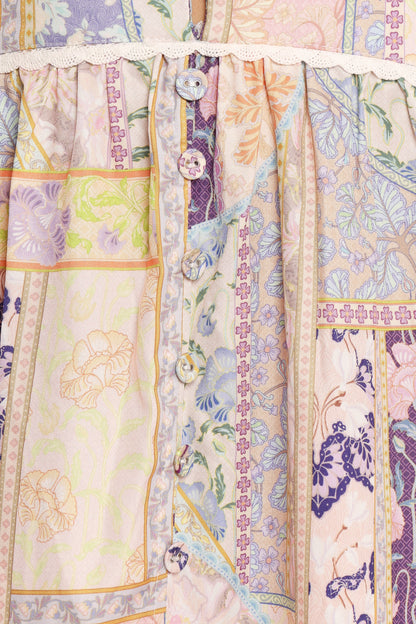 Ariella Maxi Dress - Patchwork