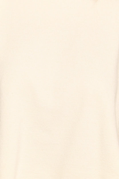 Ash Knitted T-Shirt - White