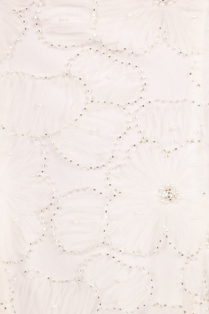 Ashly Off Shoulder Mini Dress - White