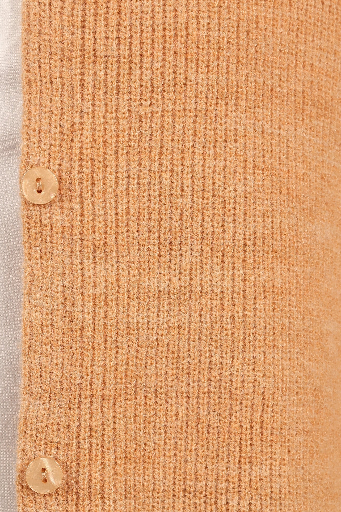 Astor Classic Button Up Cardigan - Caramel