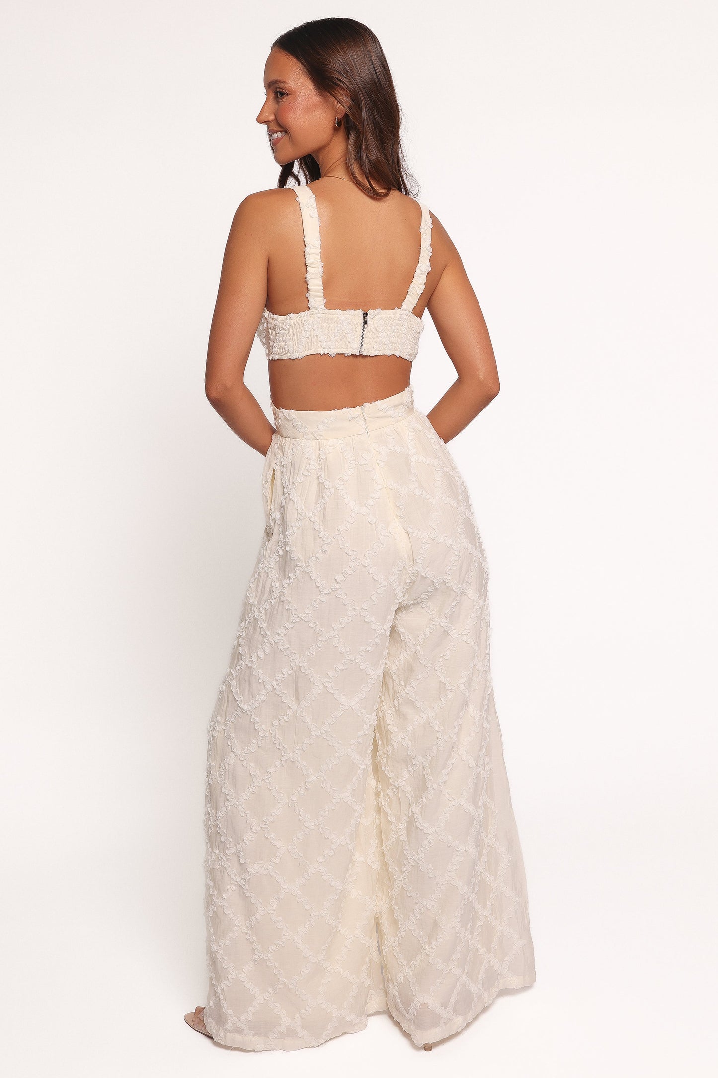 Avella Cutout Jumpsuit - White