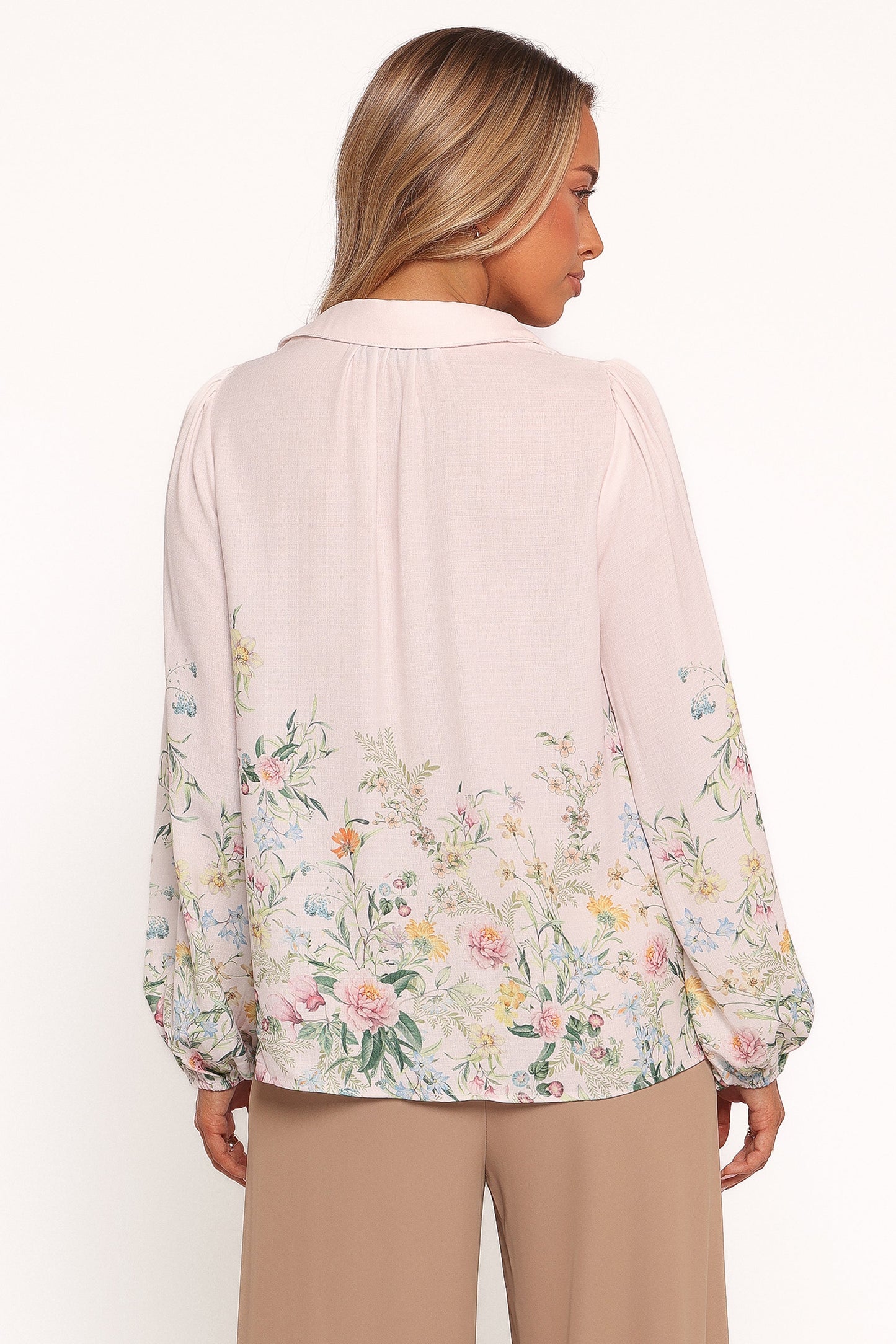 Avis Top - Pink Floral