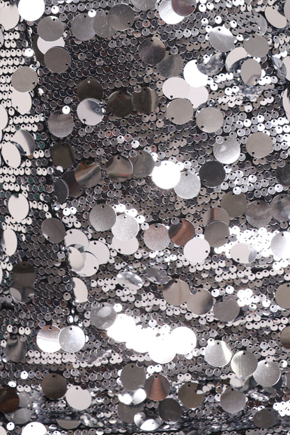 Azalea Mini Dress - Silver Sequin