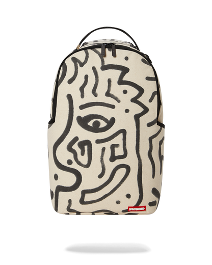 SHEREEN JENKINS CANVAS BACKPACK 1 of 18 CUT FROM LARGE CANVAS ART