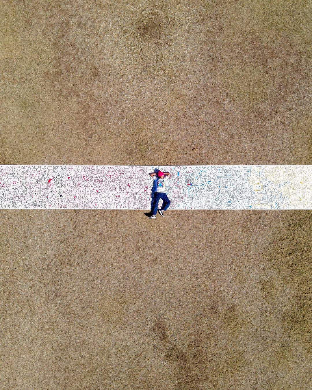 SHEREEN JENKINS CANVAS BACKPACK 1 of 18 CUT FROM LARGE CANVAS ART