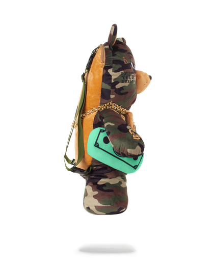 MONEYBEAR TEDDY BEAR BACKPACK