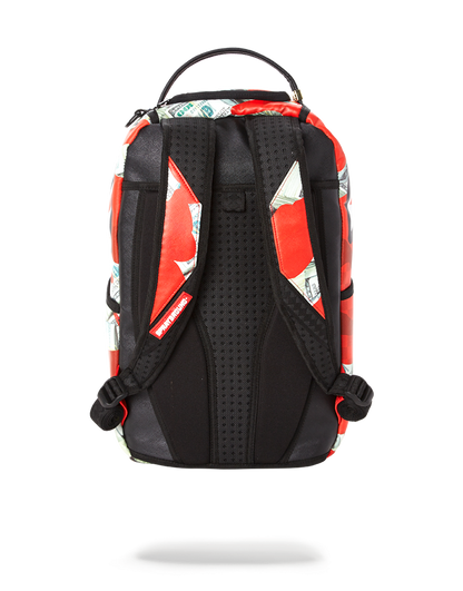 MONEY CAMO (RED) BACKPACK