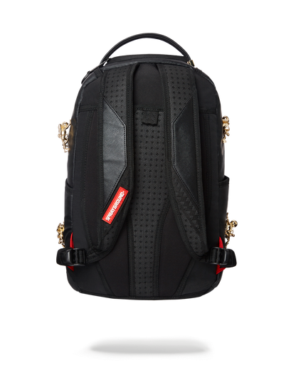 THE LOST IN SPACE BACKPACK (10 3D GOLD METAL ASTRONAUTS)