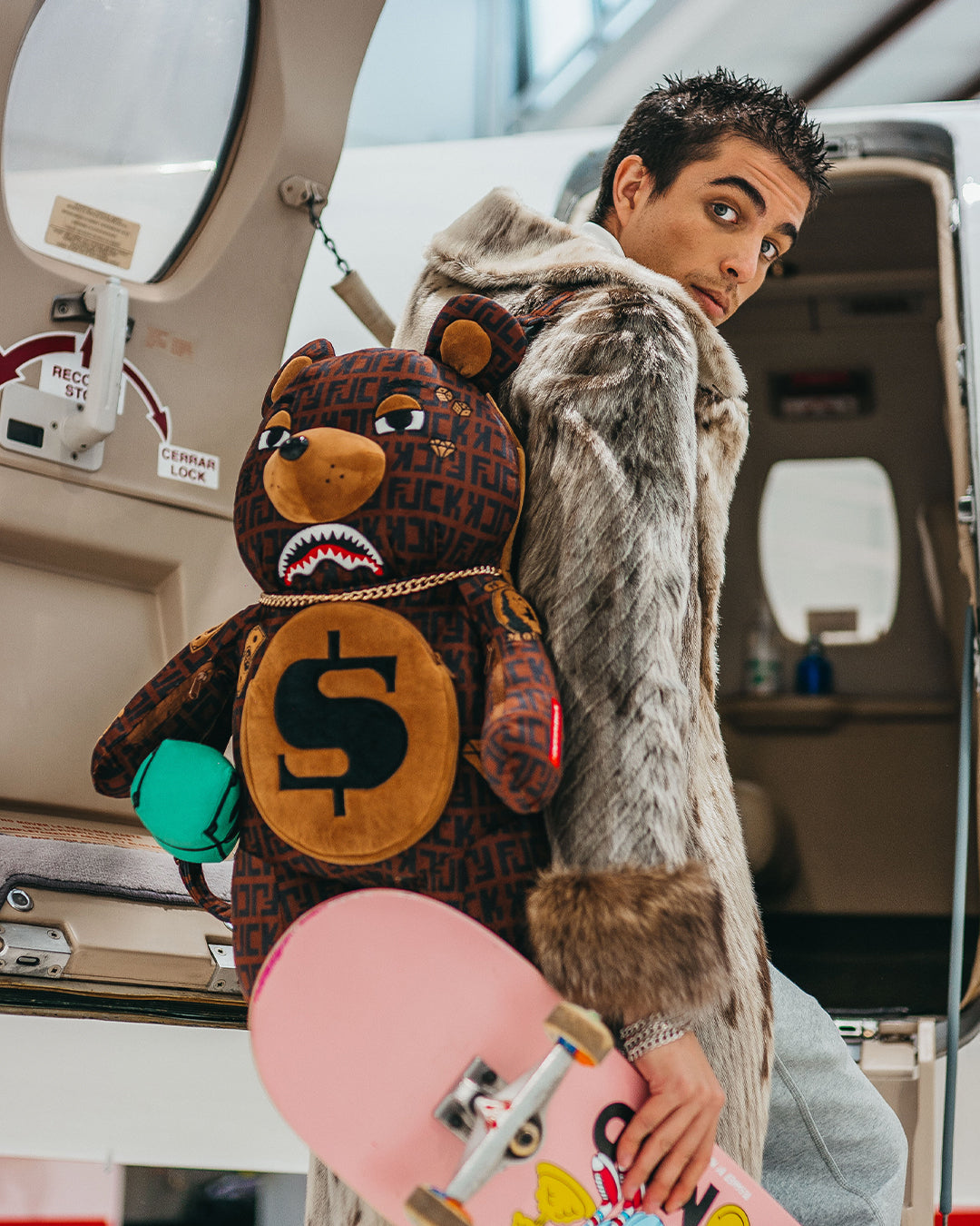 OFFENDED MONEYBEAR TEDDYBEAR BACKPACK