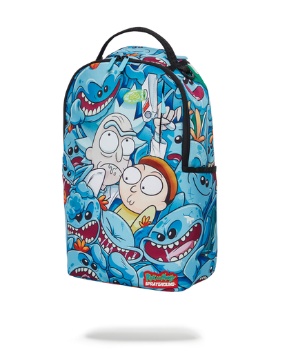 RICK & MORTY MESEEKS CRAMMED BACKPACK (DLXR)
