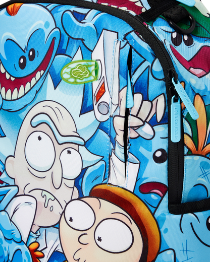 RICK & MORTY MESEEKS CRAMMED BACKPACK (DLXR)