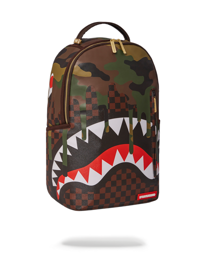 CAMO DRIP SHARKS IN PARIS BACKPACK (DLXV)
