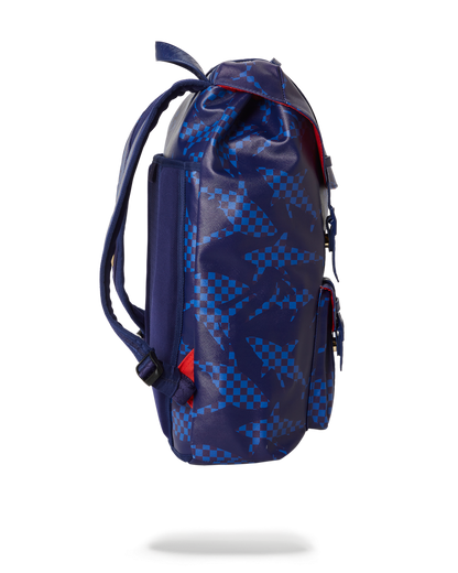 SHARK CHECK (BLUE) HILLS BACKPACK