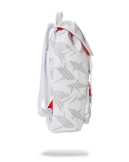 SHARK CHECK (WHITE) HILLS BACKPACK