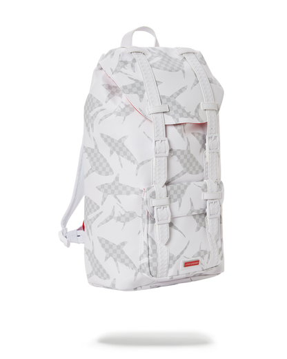 SHARK CHECK (WHITE) HILLS BACKPACK